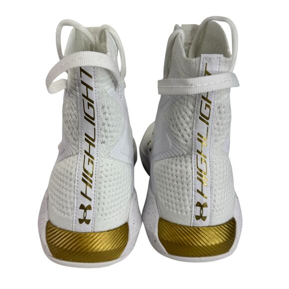 Under Armour Highlight Ace 2.0 Womens White Mesh Athletic Volleyball Shoes Sz 9 - Picture 5 of 8